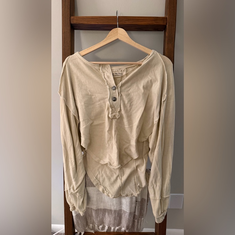 Free People We The Free Oversized Henley Top